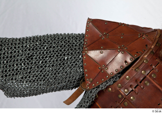  Photos Medieval Knight in leather armor 2 Leather armor Medieval armor arm mail servant 0001.jpg